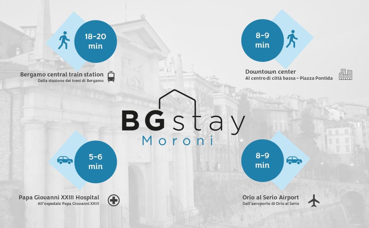 Bg Stay Bergamo Buitenkant foto
